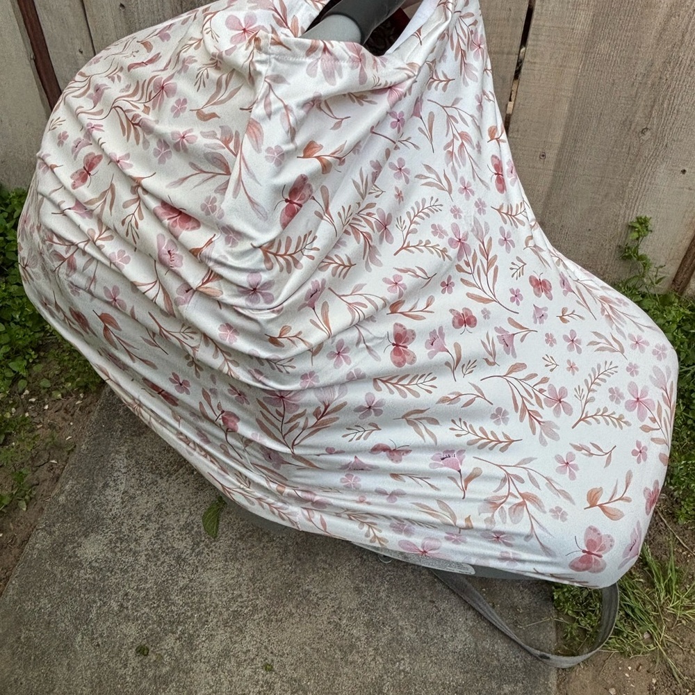 Floral Diaper Cover for Kids